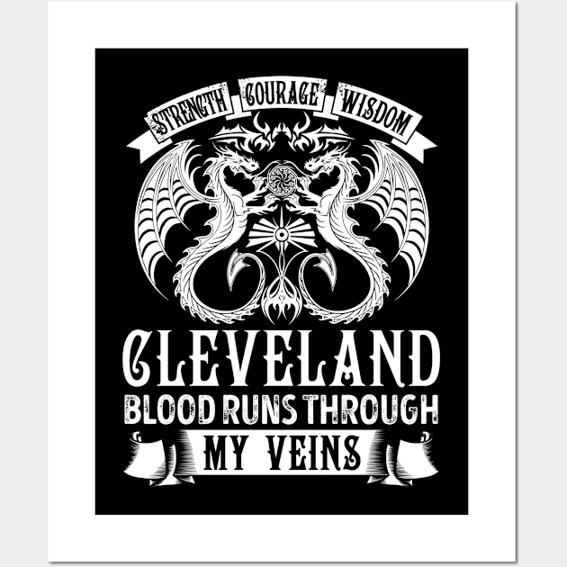 CLEVELAND Wall Art by Kallamor